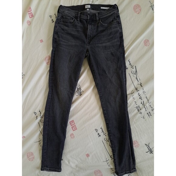 Edwin Jeans Womens Black Pixie 9" Mid Rise Skinny Denim Size 26 - Picture 1 of 5